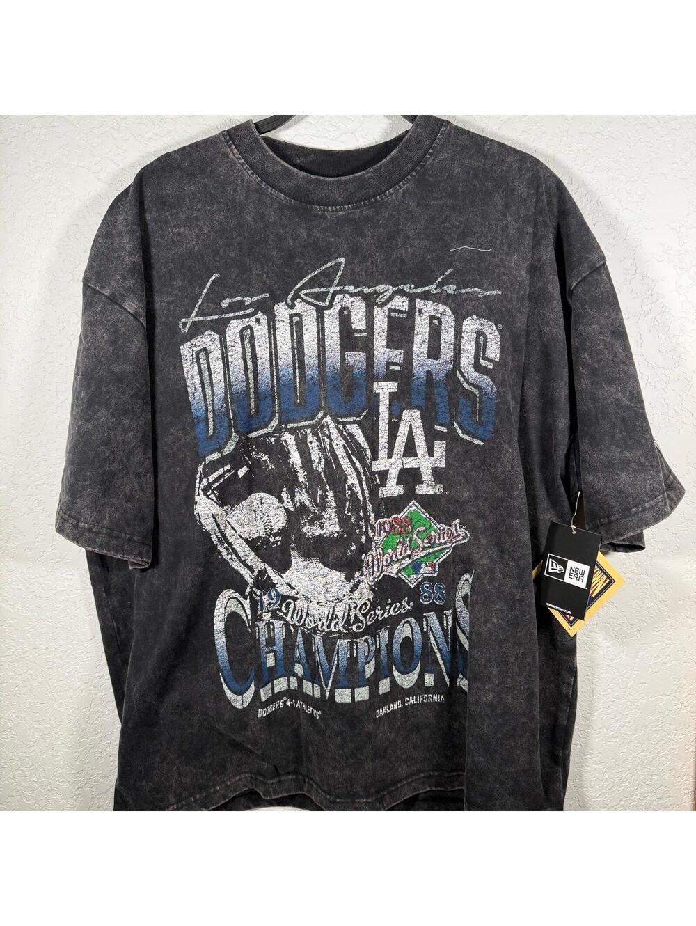 New Era LA Dodgers 1988 World Series Champions T-Shirt